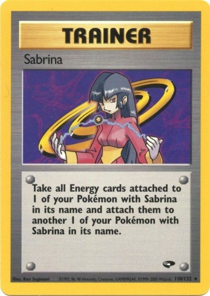 Sabrina (110/132) [Gym Challenge Unlimited] | Galactic Gamez