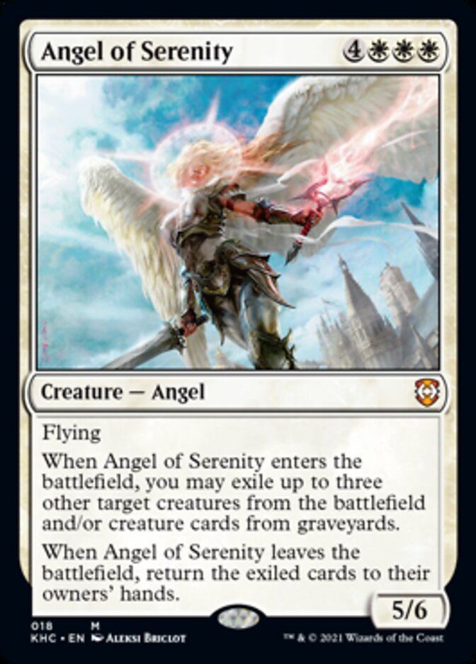 Angel of Serenity [Kaldheim Commander] | Galactic Gamez