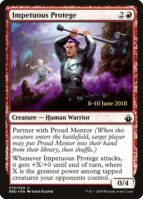 Impetuous Protege [Battlebond Promos] | Galactic Gamez