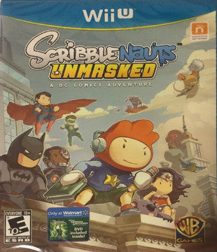 Scribblenauts Unmasked: A DC Comics Adventure [DVD Bundle] - Wii U | Galactic Gamez