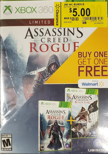 Assassin's Creed Black Flag & Rogue - Xbox 360 | Galactic Gamez