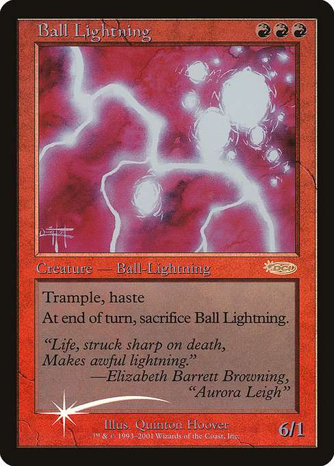 Ball Lightning [Judge Gift Cards 2001] | Galactic Gamez