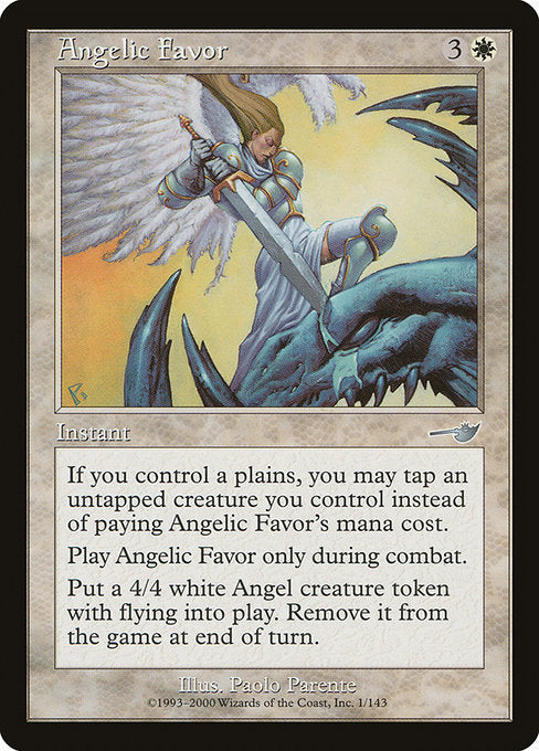 Angelic Favor [Nemesis] | Galactic Gamez