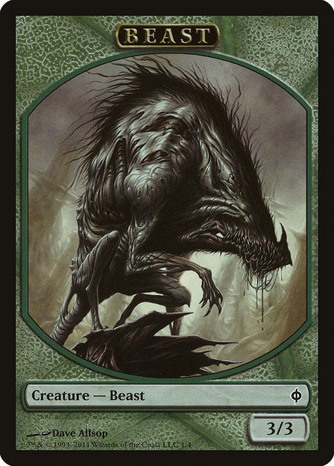 Beast [New Phyrexia Tokens] | Galactic Gamez