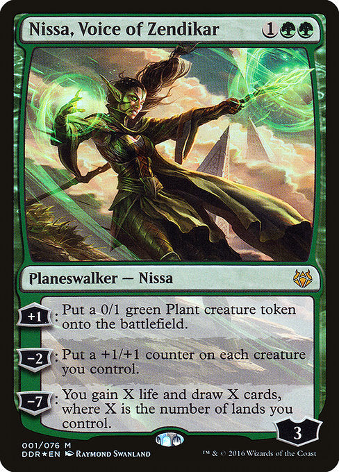 Nissa, Voice of Zendikar [Duel Decks: Nissa vs. Ob Nixilis] | Galactic Gamez