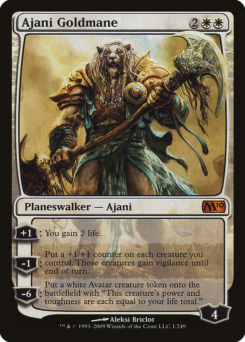 Ajani Goldmane [Magic 2010] | Galactic Gamez