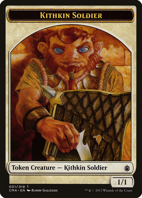 Kithkin Soldier [Commander Anthology Tokens] | Galactic Gamez