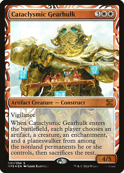 Cataclysmic Gearhulk [Kaladesh Inventions] | Galactic Gamez