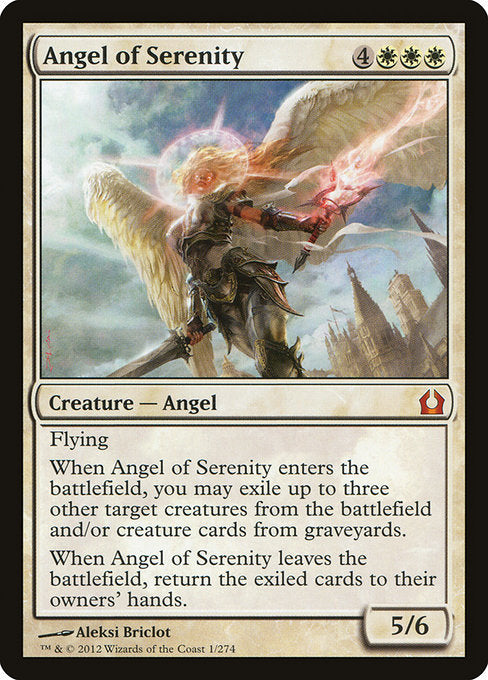 Angel of Serenity [Return to Ravnica] | Galactic Gamez