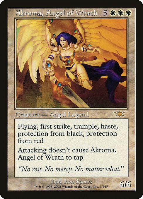 Akroma, Angel of Wrath [Legions] | Galactic Gamez