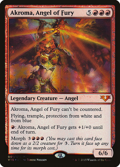 Akroma, Angel of Fury [From the Vault: Angels] | Galactic Gamez