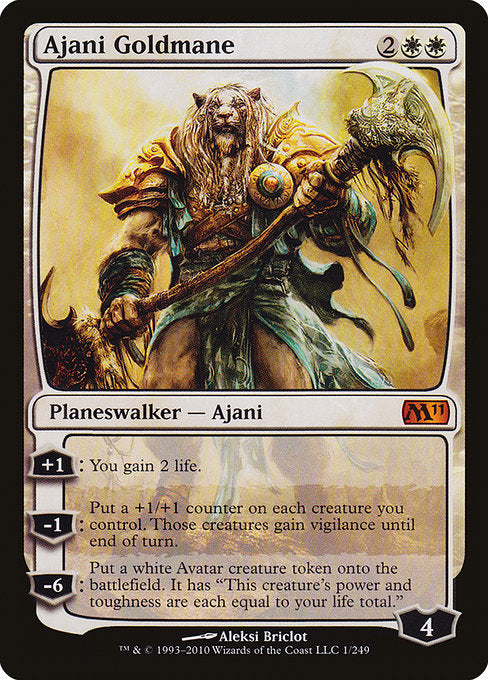 Ajani Goldmane [Magic 2011] | Galactic Gamez