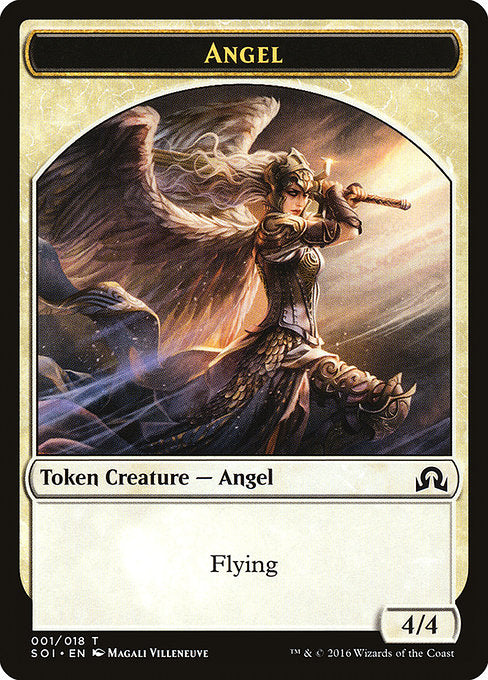 Angel [Shadows over Innistrad Tokens] | Galactic Gamez