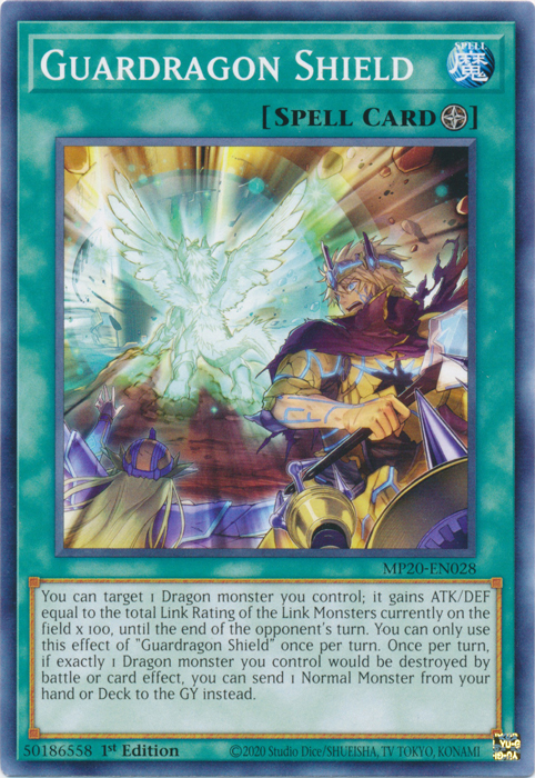 Guardragon Shield [MP20-EN028] Common | Galactic Gamez