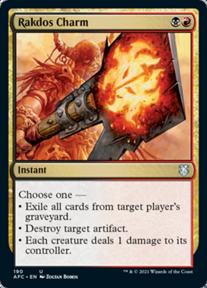 Rakdos Charm [Dungeons & Dragons: Adventures in the Forgotten Realms Commander] | Galactic Gamez