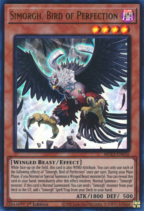 Simorgh, Bird of Perfection [MP23-EN016] Ultra Rare | Galactic Gamez