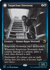 Suspicious Stowaway // Seafaring Werewolf [Innistrad: Double Feature] | Galactic Gamez