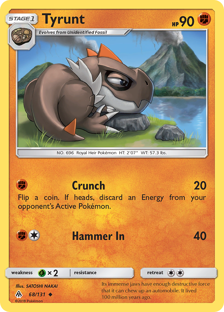 Tyrunt (68/131) [Sun & Moon: Forbidden Light] | Galactic Gamez