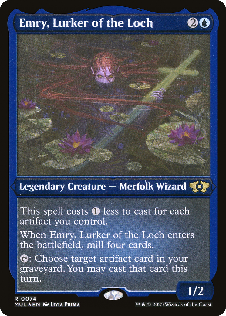 Emry, Lurker of the Loch (Foil Etched) [Multiverse Legends] | Galactic Gamez