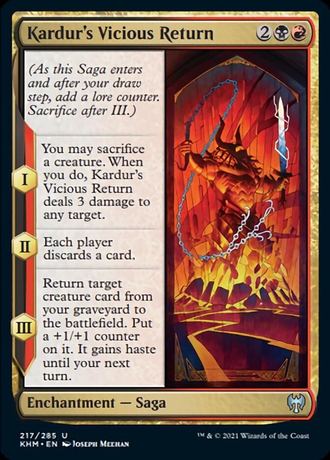 Kardur's Vicious Return [Kaldheim] | Galactic Gamez
