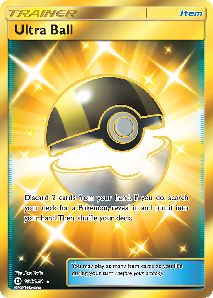 Ultra Ball (161/149) [Sun & Moon: Base Set] | Galactic Gamez