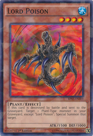 Lord Poison (Shatterfoil) [BP03-EN009] Common | Galactic Gamez