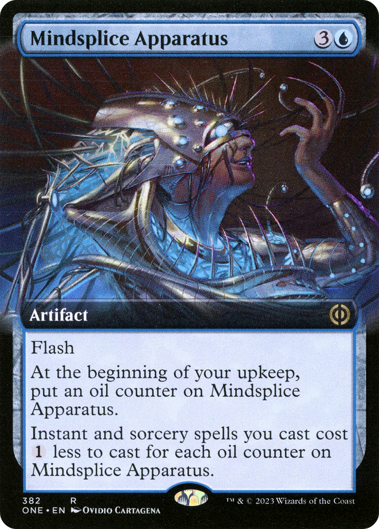 Mindsplice Apparatus (Extended Art) [Phyrexia: All Will Be One] | Galactic Gamez