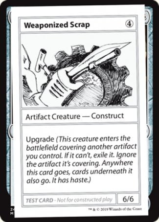 Weaponized Scrap (2021 Edition) [Mystery Booster Playtest Cards] | Galactic Gamez
