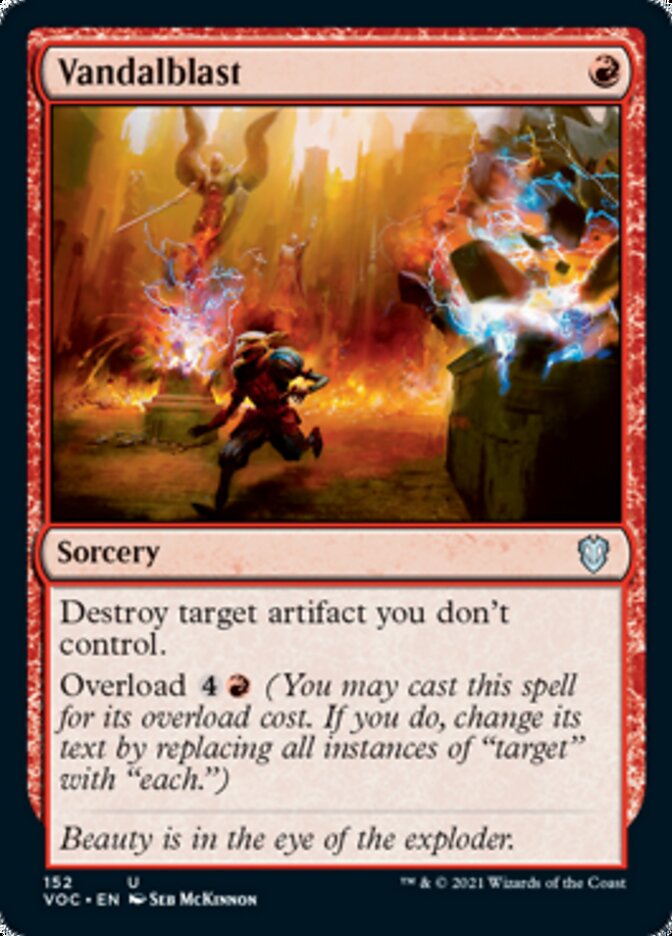 Vandalblast [Innistrad: Crimson Vow Commander] | Galactic Gamez