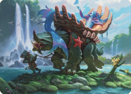 Vodalian Mindsinger Art Card [Dominaria United Art Series] | Galactic Gamez