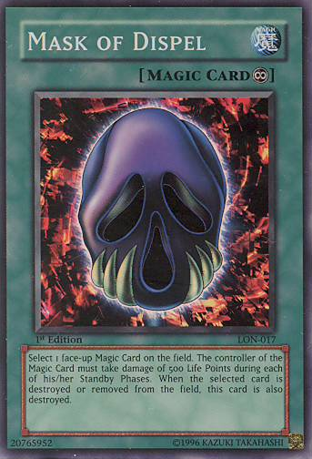 Mask of Dispel [LON-017] Super Rare | Galactic Gamez