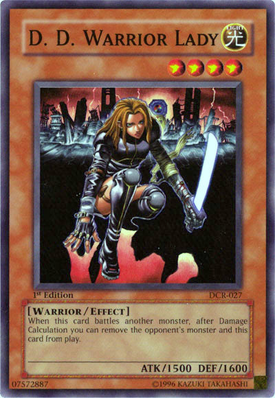 D.D. Warrior Lady [DCR-027] Super Rare | Galactic Gamez