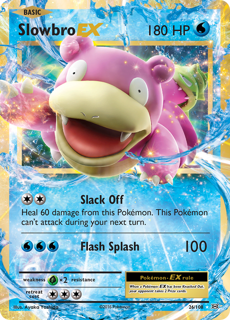 Slowbro EX (26/108) [XY: Evolutions] | Galactic Gamez