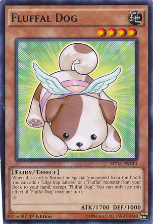 Fluffal Dog [MP15-EN140] Rare | Galactic Gamez