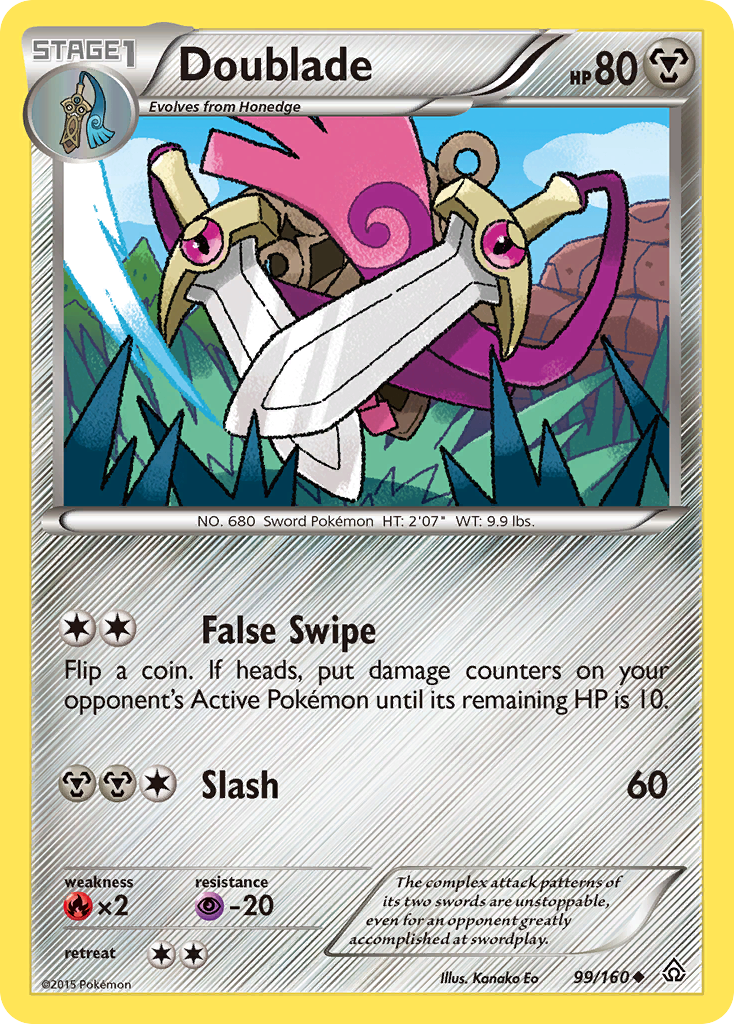 Doublade (99/160) [XY: Primal Clash] | Galactic Gamez