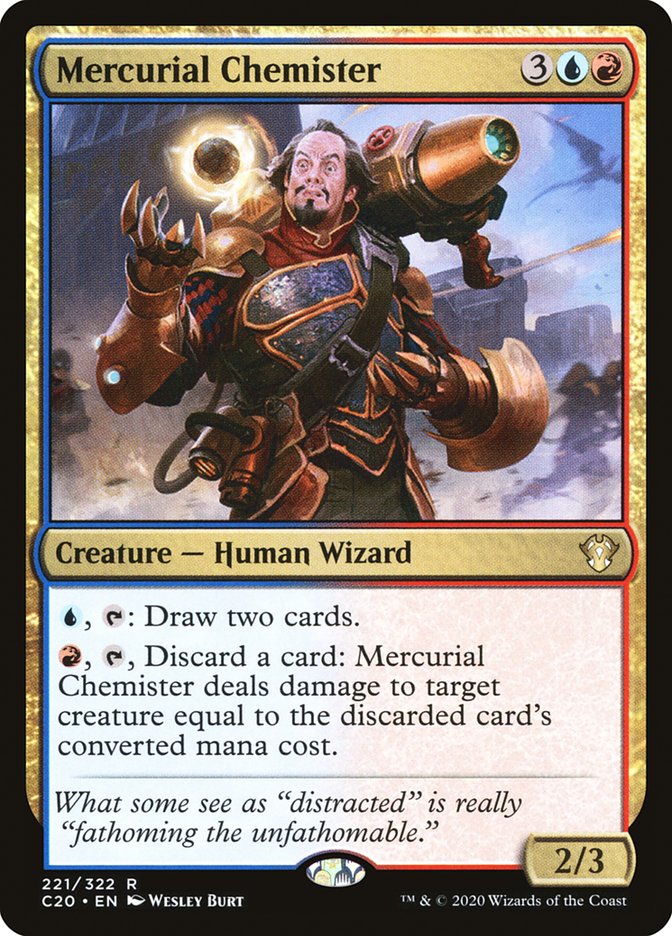 Mercurial Chemister [Commander 2020] | Galactic Gamez