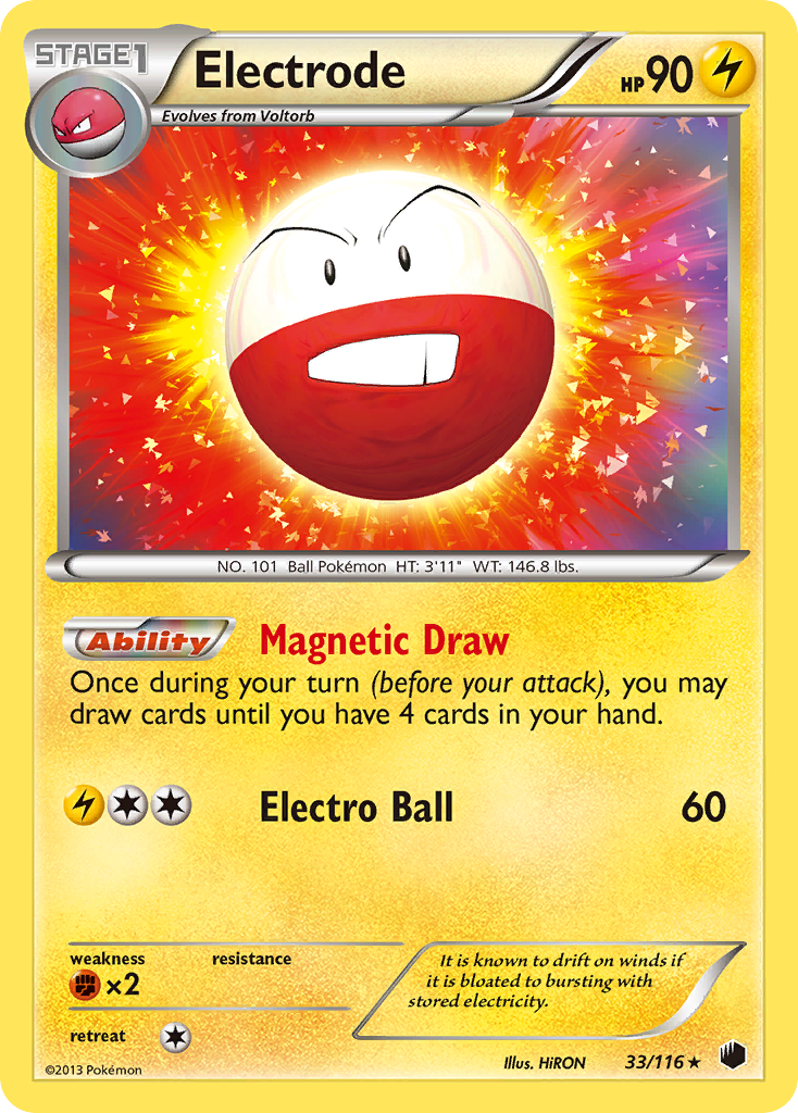 Electrode (33/116) [Black & White: Plasma Freeze] | Galactic Gamez