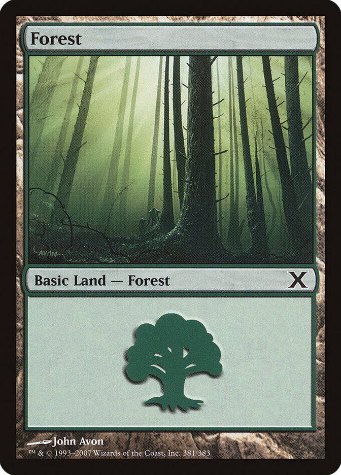 Forest (381) [Tenth Edition] | Galactic Gamez