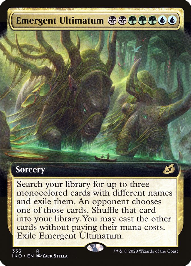 Emergent Ultimatum (Extended Art) [Ikoria: Lair of Behemoths] | Galactic Gamez