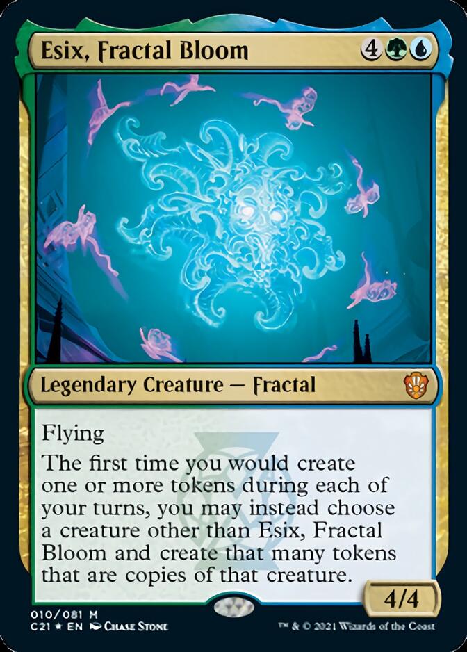 Esix, Fractal Bloom [Commander 2021] | Galactic Gamez