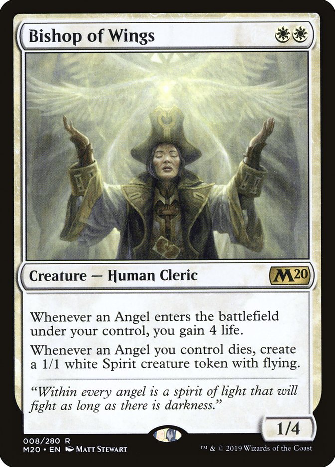 Bishop of Wings [Core Set 2020] | Galactic Gamez