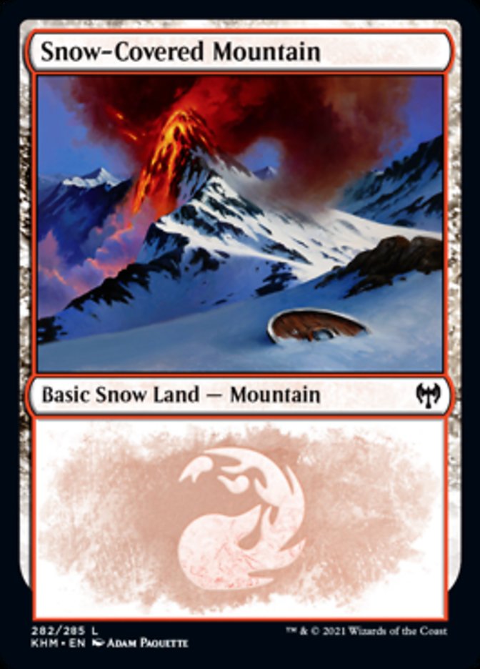 Snow-Covered Mountain (282) [Kaldheim] | Galactic Gamez