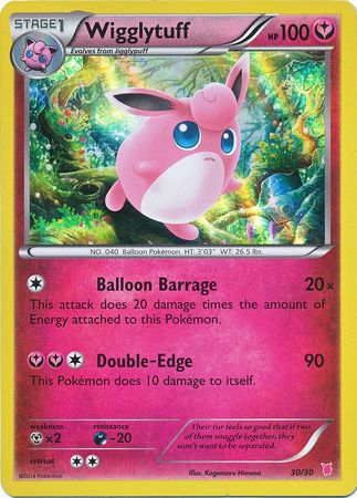 Wigglytuff (30/30) [XY: Trainer Kit 1 - Wigglytuff] | Galactic Gamez