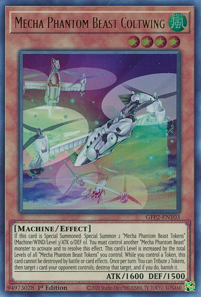 Mecha Phantom Beast Coltwing [GFP2-EN103] Ultra Rare | Galactic Gamez