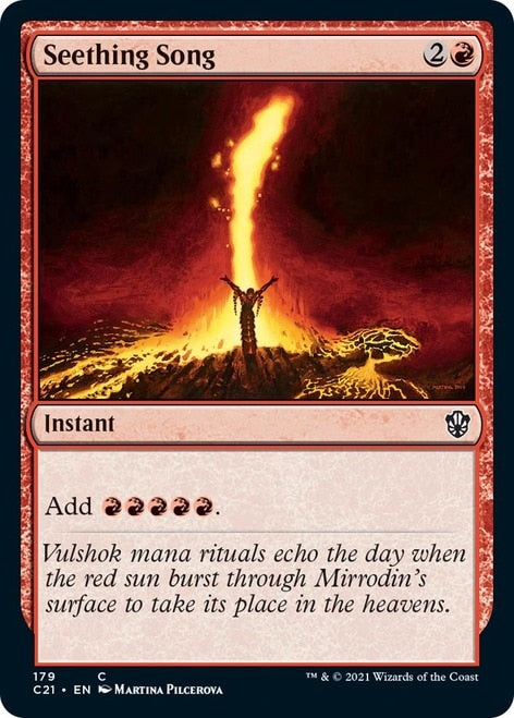 Seething Song [Commander 2021] | Galactic Gamez