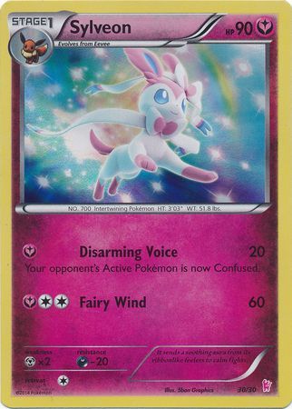 Sylveon (30/30) [XY: Trainer Kit - Sylveon] | Galactic Gamez