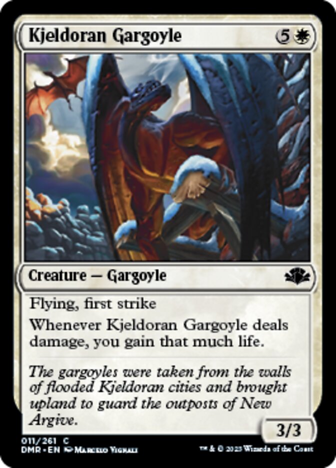 Kjeldoran Gargoyle [Dominaria Remastered] | Galactic Gamez