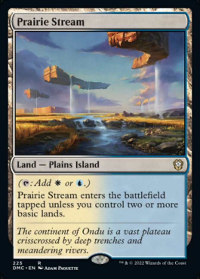 Prairie Stream [Dominaria United Commander] | Galactic Gamez