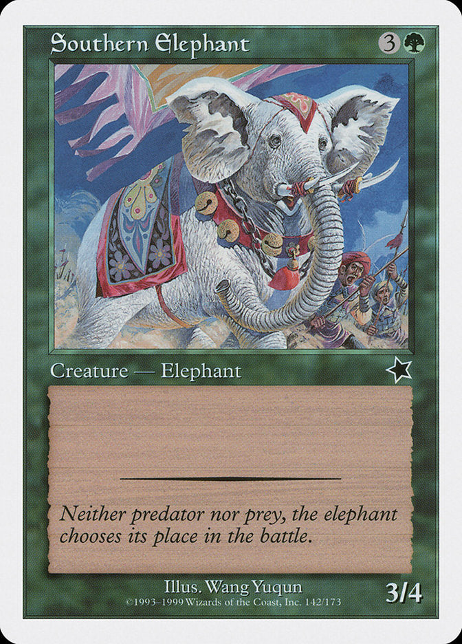 Southern Elephant [Starter 1999] | Galactic Gamez