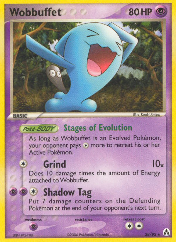 Wobbuffet (28/92) [EX: Legend Maker] | Galactic Gamez